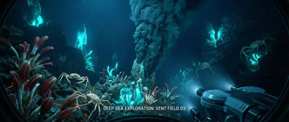 海底热泉黑烟囱生态系统 - 海角吃瓜